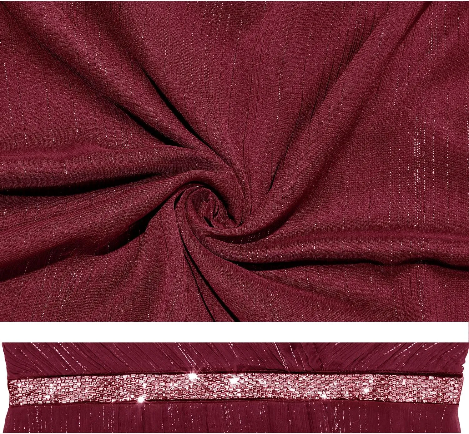 Pinup Fashion Women Plus Size Cocktail Dress - Formal Wedding Guest High Low Pleated Wrap V Neck Dresses 2025